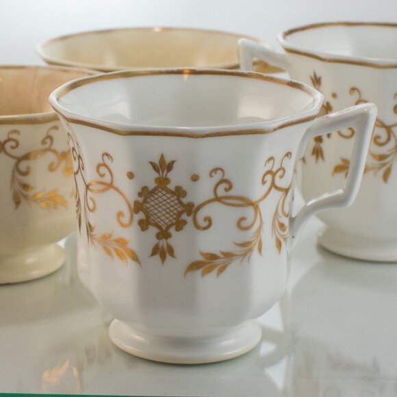 ANTIQUE Copeland and Garrett Late Spode Felspar Porcelain Set | Rococo Style - Picture 3 of 12